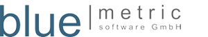 logo bluemetric software gmbh